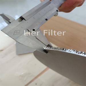 China 2-10 Layers SS316 Stainless Steel Sintered Filter Industrial Round Metal Mesh Filter factory