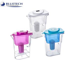 China ABS Plastic Resin Water Filter Jugs , Alkaline Water Filtration System Household Pre Filtration factory