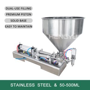 Semiautomatic Bottle Hot Sauce Glass Bottle Filling Machine