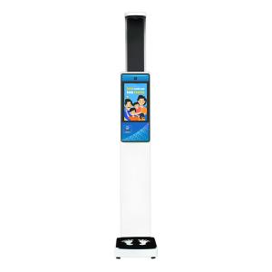 China Digital Ultrasonic Height Weight Scale 20W Measuring Instruments 2350mm factory