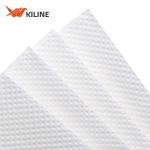 Heavy Duty Reinforced Industrial Cleaning Wipes White Color 3 Ply 54gsm