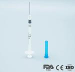 Medical Disposable Syringe Auto Disable 0.05ml-1ml Metal Clip Lock OEM