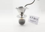 Reusable Stainless Steel Paperless Coffee Dripper With Cup Stand , Eco -