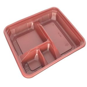 2 compartments clamshell, rectangular eco friendly real manufacturer, pp plastic