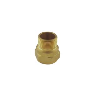China 3/4'' x 1/2'' M/F Straight Brass Reducing thread Pipe Fitting factory