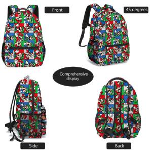 China Cartoon Full Printed Large Capacity Backpack Primary School Backpack Load Reduction factory