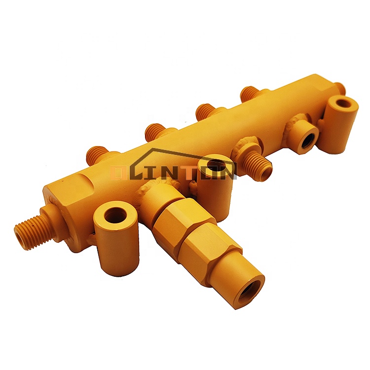 438-3416 C6.4 Engine Fuel Common Rail Assy for E320D Excavator in Machinery Repair Shops