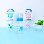 5oz 130ml Food Grade Silicone PP Newborn Baby Feeding Bottle
