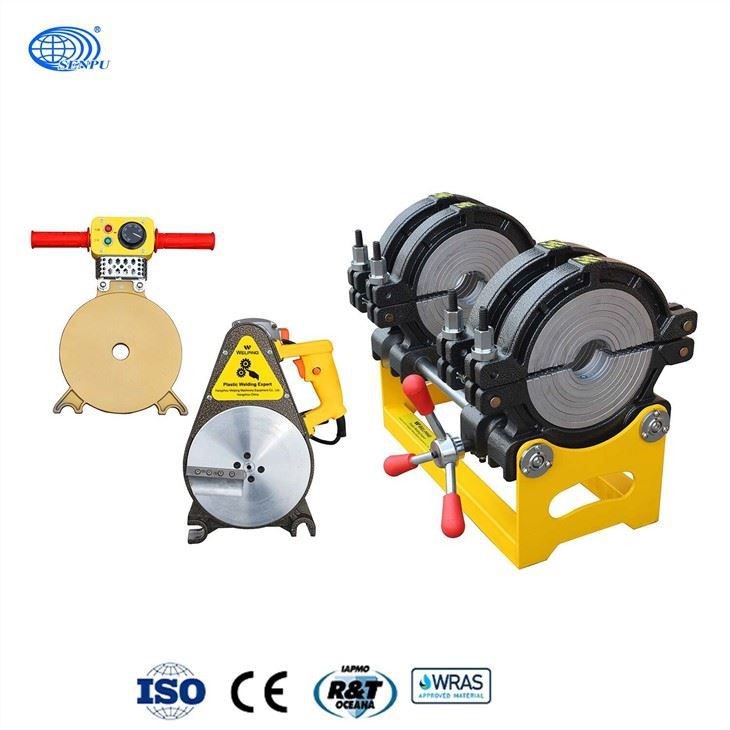 China HDPE Hydraulic Butt Fusion Welding Machine DN63 90mm 160mm factory
