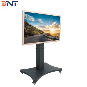 China Floor Stand Mobile TV Cart With Horizontal Design factory