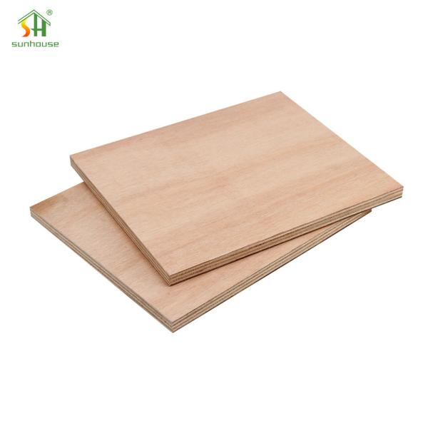 12mm Plywood Melamine Board Water Resistant 4*8 Ft For Construction Engineered