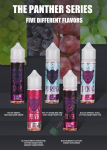China Plastic Bottle Type 30ml Vaping Juice Nic Salt Vaping Liquid VGOD BLVK NASTY factory