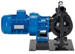 Cast Steel Electric Diaphragm Pumps Double Diaphragm For Waste Water Transfer
