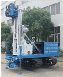 China 25 Tons Borehole Drilling Machine Drilling Depth 300 Meters 150mm-400mm Drilling Diameter factory