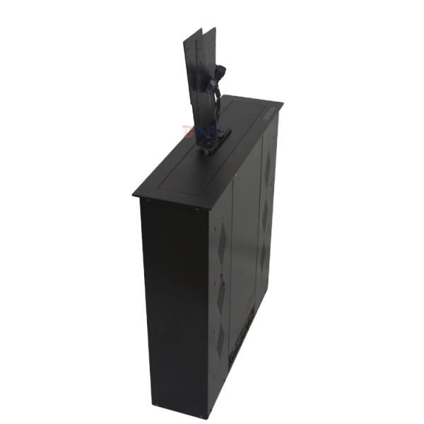 China Fits 19~24 Inch Monitor Hidden Desk Motorized Computer Monitor Lift Presentation 19~24 Inch LCD Screen for Conference Table 5mm factory