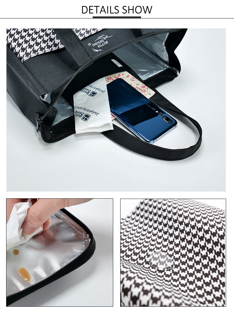 Recyclable Oxford Insulated Lunch Cooler Bags For Camping