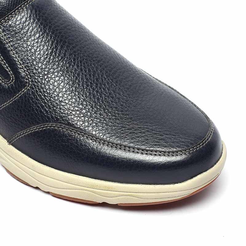 Rubber Outsole Leather Shoes Casual Mens Antiodor Antiskid