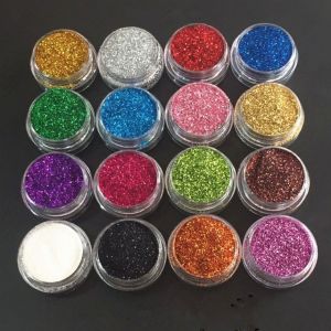 China Excellent Nail Art Effect 1/128 Glitter Powder Powders within Colorful Shades by Manufacture Stock factory