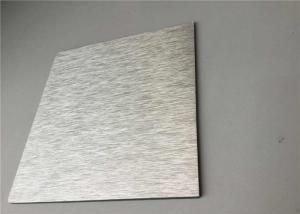 China High Strength Brushed Aluminium Sheet Good Tensile Strength Uniform Coating factory