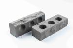 3Holes grey brick for building projects
