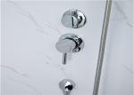 Shower Cabins White Acrylic ABS Tray2000*1160*2150mm black aluminium front open