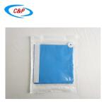 Soft Disposable Surgical Side Drape In Blue Color PP/PE Nonwoven General Medical