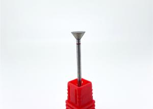 China Sintered Polishing Diamond Cut Wheels Plaster Inverted Cone Diamond Bur factory