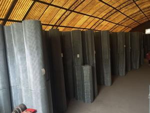 China Acid And Alkali Resistance Woven Screen Mesh 0.9mm 1.0mm 1.6mm Gray factory