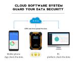 Security Guard Tour Management System Online Cloud Software 1800mah Battery