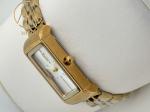Modern Stainless Steel Strap Quartz Wrist Watch For Women 3ATM Waterproof