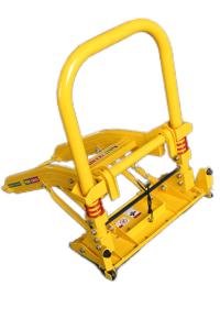 China Anti Collision Aluminum 20KG Folding Parking Barrier factory