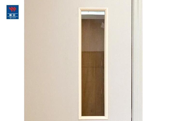 Philippine MDF + Perlite Fire Rated Wood Door Fire Proof Door With Glass