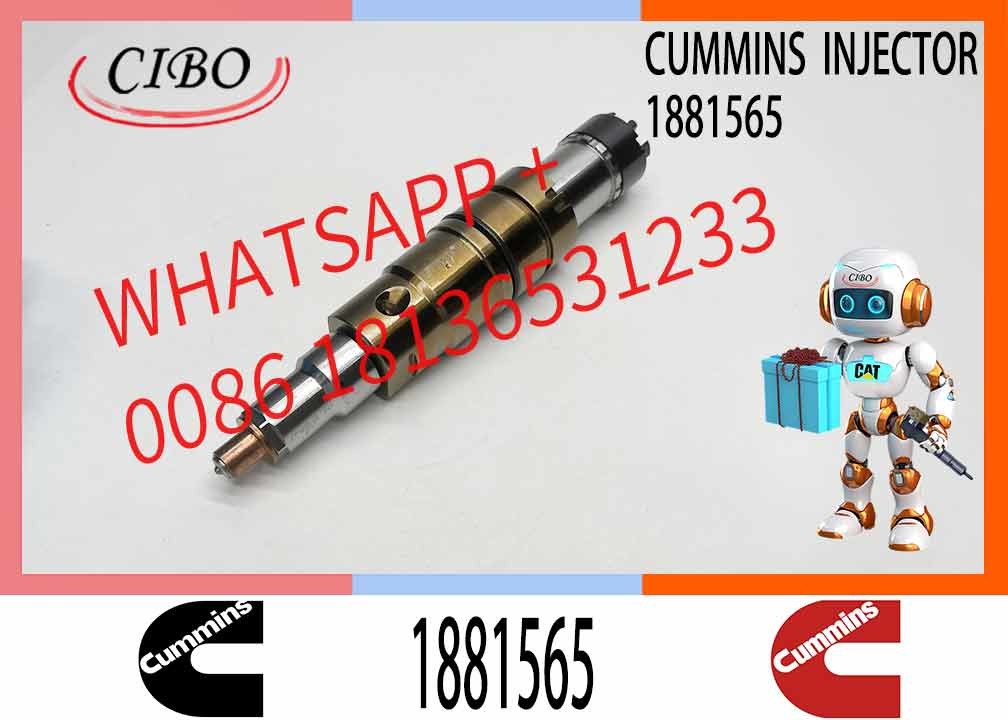 Diesel Common Rail Fuel Injector 2086663 1933613 1881565 2894920 Compatible For CUM MINS ISX SCANIA engine