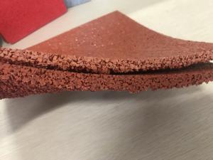 China Anti Ultraviolet Odourless Tennis Field Rubber Granules Flooring factory