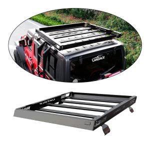 China Roof Mount Universal Car Roof Rack for Jeep Wrangler JL 1455*1425*113mm Placement Roof factory