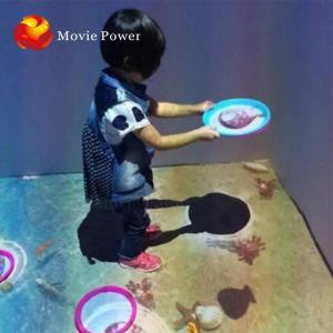 China Infrared Sensing 9D VR Cinema Multi Interactive Floor Games Projection factory