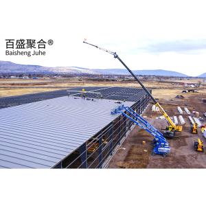 China Industrial Buildings Metal Prefabricated Construction Structure for Light Weight factory