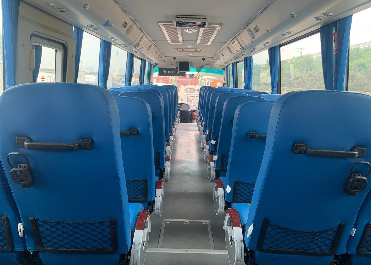2016 Year 51 Seats Used Foton Bus Used Coach Bus Electricity Fuel LHD Steering In Good Condition