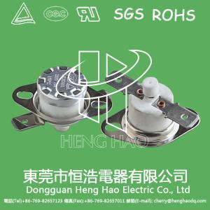 China KSD301 auto reset thermostat,KSD301 thermal limited switch factory