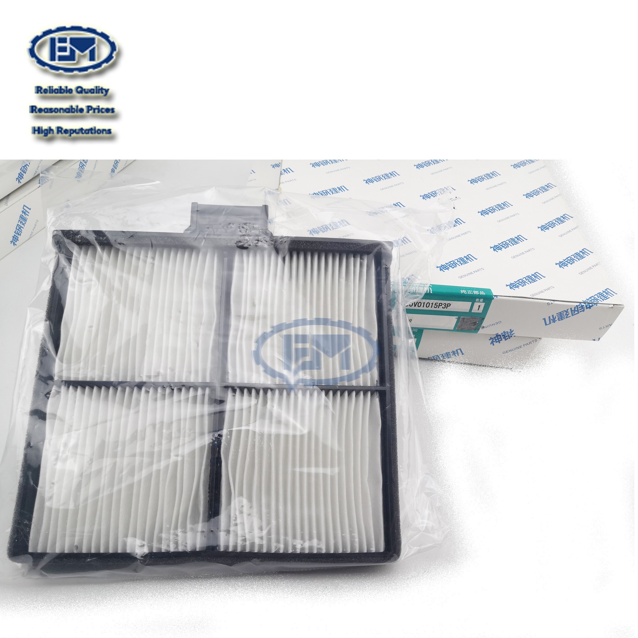 KOBELCO Excavator Engine Parts SK250-8 SK350-8 Air Contidional Filter Part No. YN50V01015P1
