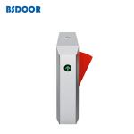 Half Height Stainless Steel Flap Barrier Turnstile Electronic Machine
