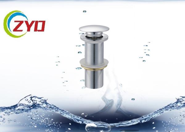 Anti Clogging Pop Up Bathtub Drain , Leakage Resistant Pop Up Plug For Bathroom