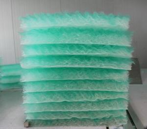 China G2 G3 G4 Fiberglass Felt Media Spray Paint Booth Air Filter For Painting Room factory