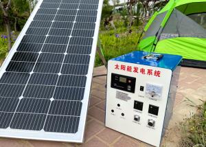 China Outdoor Camping 1000w Off Grid Solar System 110V 220V Green Energy factory