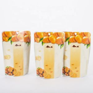 OEM Frosted VMPET Recyclable Plastic Stand Up Pouch With ziplockk