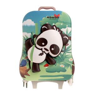 China Green Durable Kids Hard Shell Luggage For 4~10 Years Customized Logo on sale