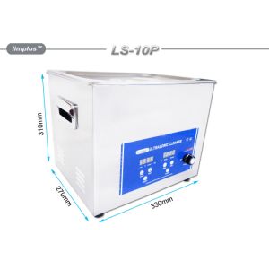 China 10 Liter Digital Ultrasonic Cleaner Machine Ultrasonic Cleaning Bath factory
