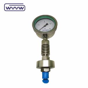 China high quality 100mm manufacturers of diaphragm seals pressure gauge factory