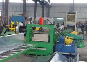 China Steel Cable Tray Storage Rack Roll Forming Machine 77.2kw Total Power factory