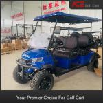 Battery Operated Electric Sightseeing Car 80 - 100km For Golf Course